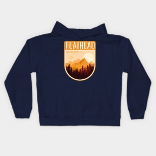 Flathead National Forest Kids Hoodie